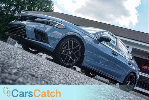 Sonic Gray Pearl 2023 Honda Civic Sport Touring