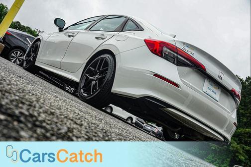 Platinum White Pearl 2022 Honda Civic Sport