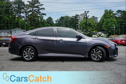 Modern Steel Metallic 2016 Honda Civic EX