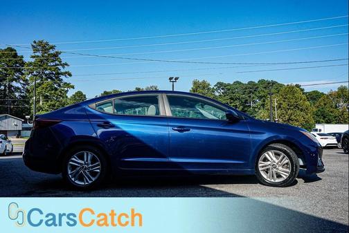 Lakeside Blue 2019 Hyundai ELANTRA SEL