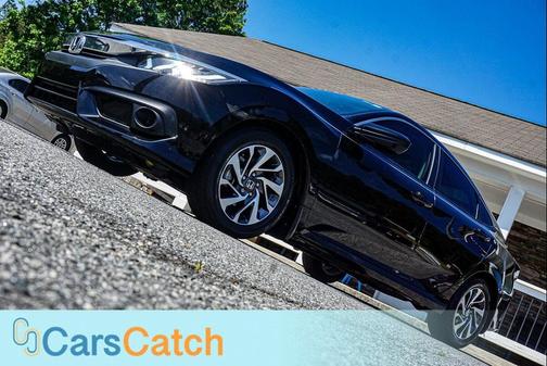 Crystal Black Pearl 2018 Honda Civic EX