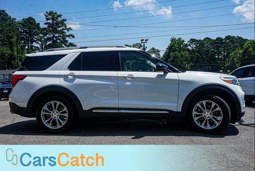 Oxford White 2022 Ford Explorer Limited