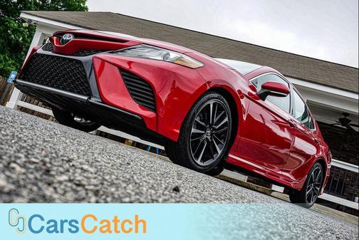 Supersonic Red 2019 Toyota Camry XSE