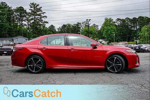 Supersonic Red 2019 Toyota Camry XSE