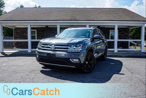 Platinum Gray Metallic 2018 Volkswagen Atlas 2.0T SEL