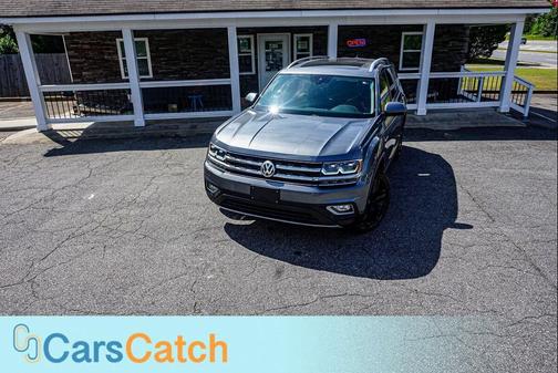 Platinum Gray Metallic 2018 Volkswagen Atlas 2.0T SEL