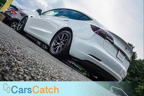 Pearl White Multi-Coat 2021 Tesla Model 3 Standard Range Plus