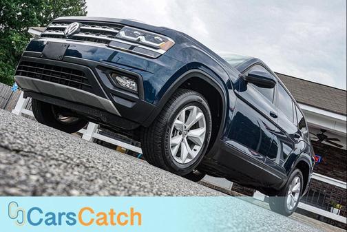 Tourmaline Blue Metallic 2018 Volkswagen Atlas 3.6L SE