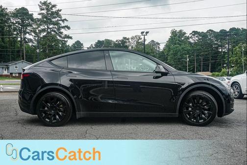 Solid Black 2021 Tesla Model Y Long Range Dual Motor All-Wheel Drive