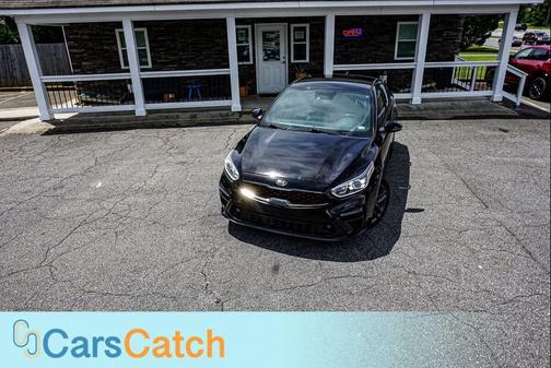 Aurora Black 2021 Kia Forte GT-Line