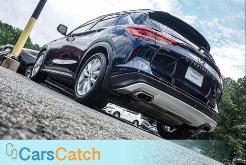 Hermosa Blue 2019 INFINITI QX50 ESSENTIAL