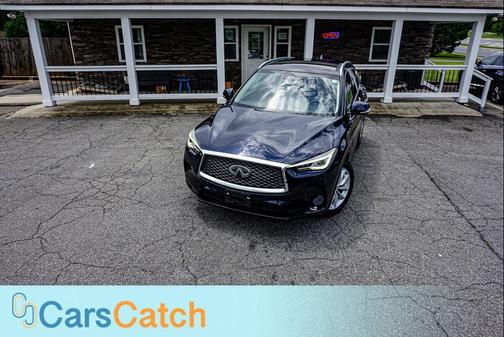 Hermosa Blue 2019 INFINITI QX50 ESSENTIAL