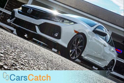 White Orchid Pearl 2018 Honda Civic Sport