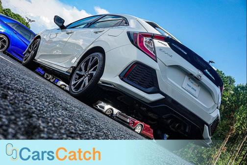 White Orchid Pearl 2018 Honda Civic Sport