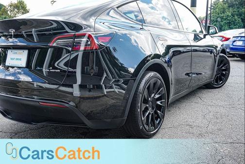 Solid Black 2020 Tesla Model Y Long Range Dual Motor All-Wheel Drive