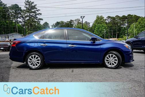 Deep Blue Pearl 2019 Nissan Sentra SV