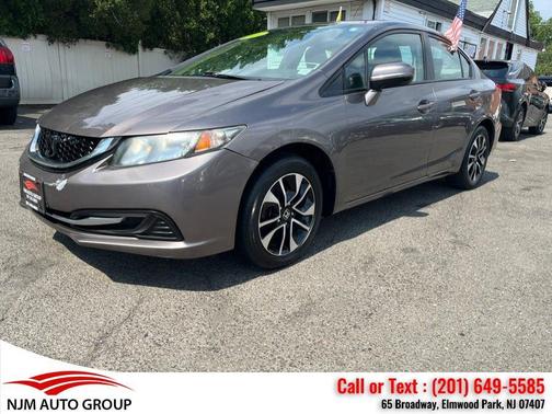 Kona Coffee Metallic 2014 Honda Civic EX