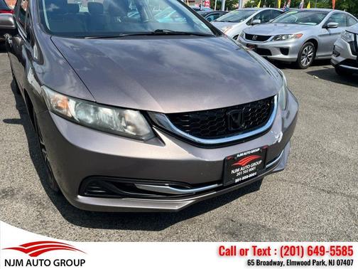 Kona Coffee Metallic 2014 Honda Civic EX