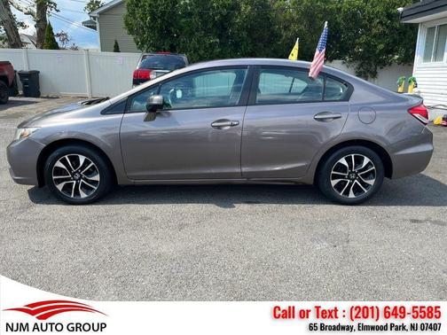 Kona Coffee Metallic 2014 Honda Civic EX