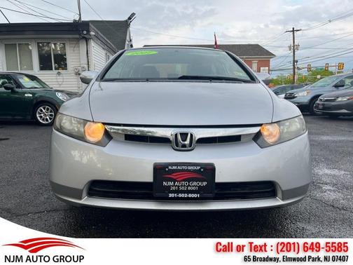 Alabaster Silver Metallic 2007 Honda Civic Hybrid Base