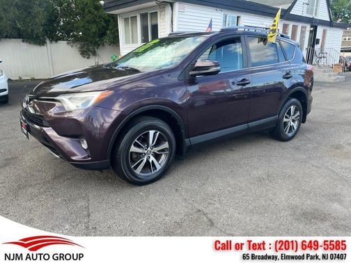 Black Currant Metallic 2017 Toyota RAV4 XLE
