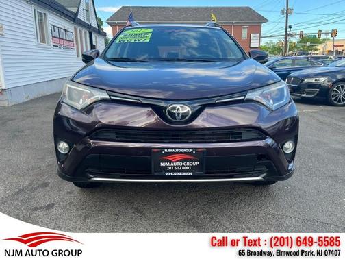Black Currant Metallic 2017 Toyota RAV4 XLE