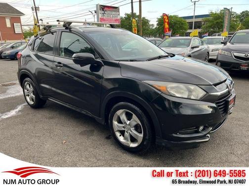 Crystal Black Pearl 2016 Honda HR-V EX-L w/Navigation