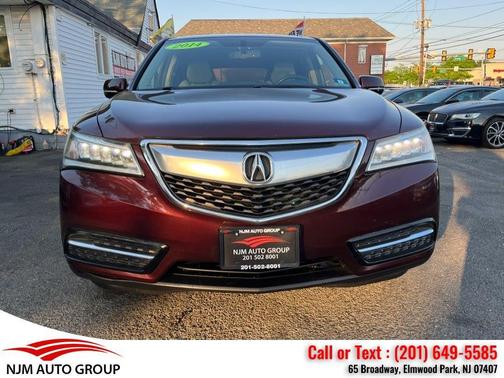 Dark Cherry Pearl 2014 Acura MDX 3.5L