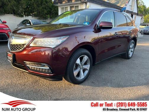 Dark Cherry Pearl 2014 Acura MDX 3.5L