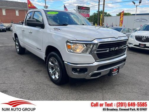 Bright White Clearcoat 2020 RAM 1500 Big Horn/Lone Star
