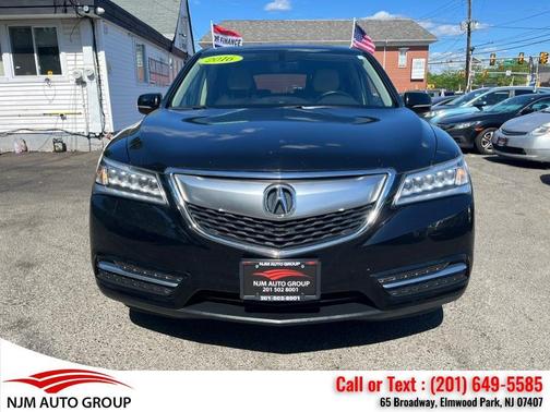 Crystal Black Pearl 2016 Acura MDX 3.5L AcuraWatch Plus Package