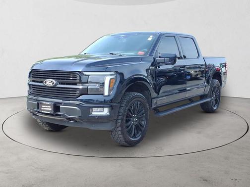 Antimatter Blue Metallic 2024 Ford F-150 Platinum
