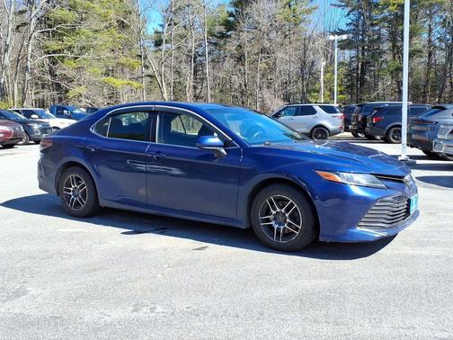 Blue 2018 Toyota Camry LE