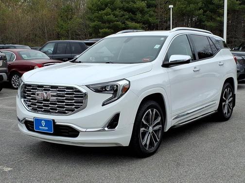 Summit White 2018 GMC Terrain Denali