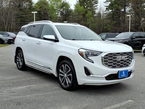 Summit White 2018 GMC Terrain Denali