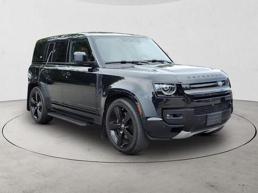 Santorini Black Metallic 2024 Land Rover Defender 110 V8