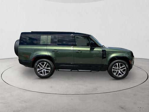 Woolstone Green Metallic 2026 Land Rover Defender X-Dynamic SE