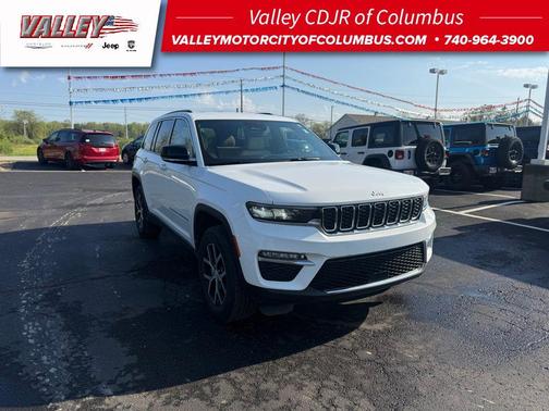 Bright White Clearcoat 2024 Jeep Grand Cherokee Limited