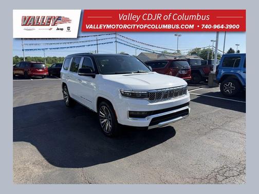 Bright White Clearcoat 2025 Jeep Grand Wagoneer 4x4
