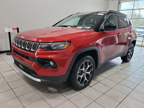 Red Hot Pearlcoat 2026 Jeep Compass Limited
