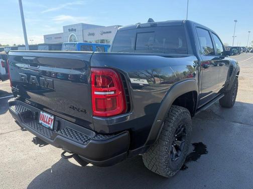 Forged Blue Metallic 2026 RAM 1500 RHO Crew Cab 4x4 5'7' Box