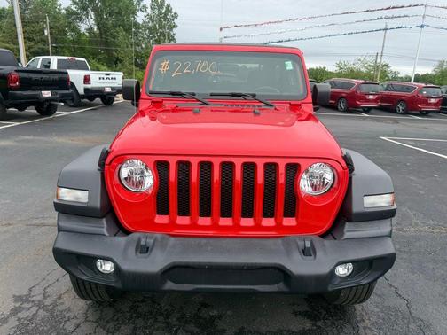 Firecracker Red Clearcoat 2019 Jeep Wrangler Sport S
