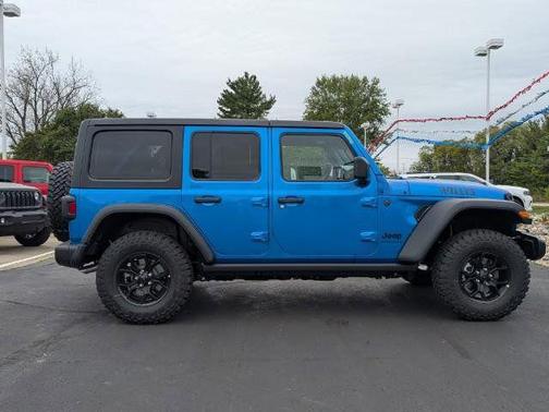 Hydro Blue Pearlcoat 2026 Jeep Wrangler Willys