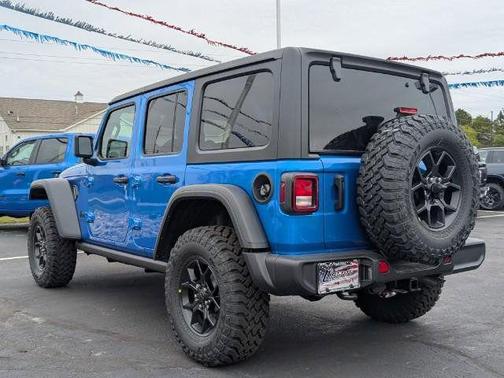Hydro Blue Pearlcoat 2026 Jeep Wrangler Willys