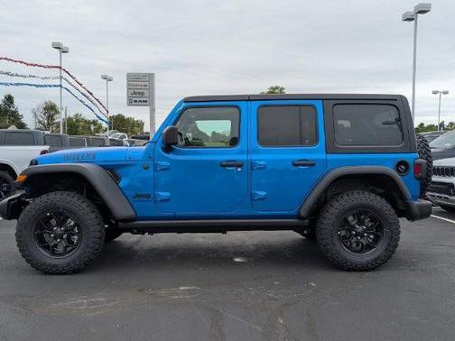 Hydro Blue Pearlcoat 2026 Jeep Wrangler Willys