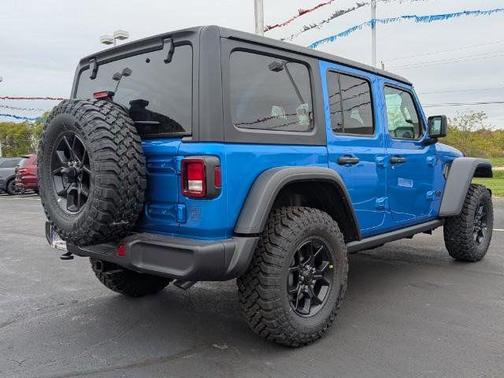Hydro Blue Pearlcoat 2026 Jeep Wrangler Willys