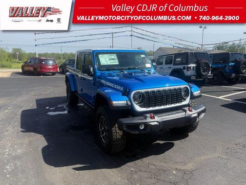Hydro Blue Pearlcoat 2026 Jeep Gladiator Rubicon