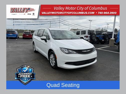 Bright White Clearcoat 2023 Chrysler Voyager LX