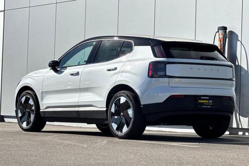 Crystal White Metallic 2026 Volvo EX30 Plus Twin Motor Performance, Fully electric