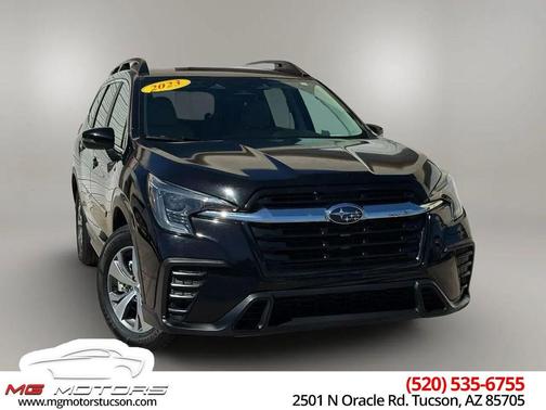 Crystal Black Silica 2023 Subaru Ascent Premium 7-Passenger